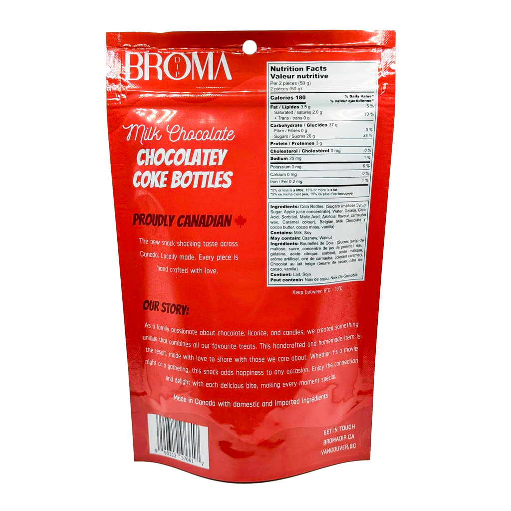 Chocolatey Coka Bottles